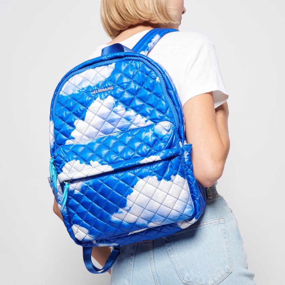 NWT MZ Wallace City Metro Backpack - Cloud Print